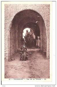 TOUGGOURT - Une rue de Temacin.