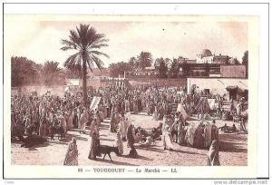 TOUGGOURT - Le Marché.