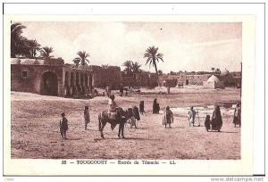 TOUGGOURT - Entrée  de Témacin.