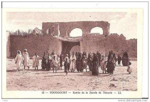 TOUGGOURT - Entrée de la Zaouïa de Témacin.