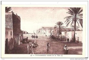 TOUGGOURT - Entrée de la ville.