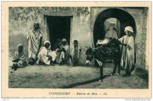 ALGERIE  -  DZ-TS14  -  TOUGGOURT  -  ENTREE DE RUE