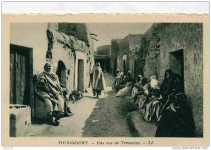 ALGERIE  -  DZ-TS11  -  TOUGGOURT  -  UNE RUE DE TEMACINE