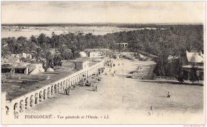 ALGERIE - TOUGGOURT - Vue Générale et l'Oasis