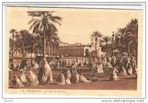 TOUGGOURT- UN  COIN  DU  MARCHE.         TTBE
