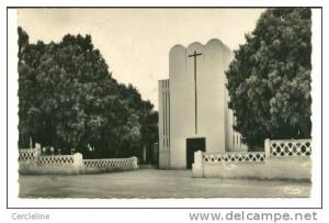 CPSM Touggourt Constantine église des pères Blancs