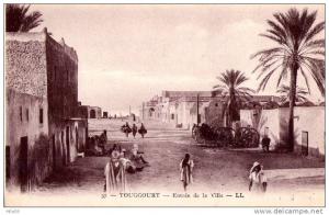 Touggourt. Entrée de la Ville.
