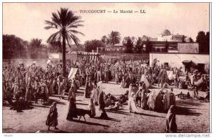Touggourt. Le Marché.