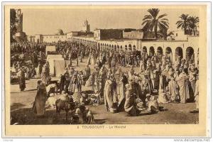 ALGERIE TOUGGOURT Marché