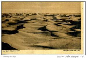 ALGERIE TOUGGOURT GRANDES DUNES SAHARA?? LL 6512