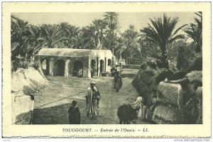 TOUGGOURT  -  Entrée de l'Oasis.