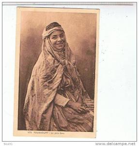 TOUGGOURT  FEMME-   LA  JOLIE   ZORA     SUPER  ETAT  HORAIRES TRAINS