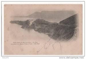 ALGERIE - Saint André de Mers el Kébir - le Fort, vue prise de la Route d'Aïn el Turk