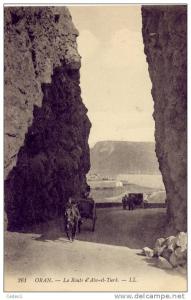 ORAN  LA ROUTE D'AIN EL TURK