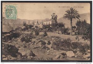 Egypt Posted 1907  EL KANTARA  HOTEL BERIRAND