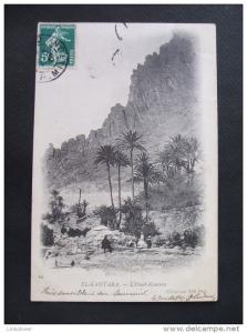 60 EL-KANTARA  l´Oued-Kantara (Algérie) - 1907