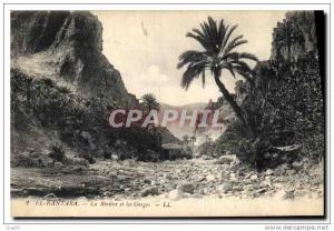 CPA El Kantara La Riviere et les Gorges