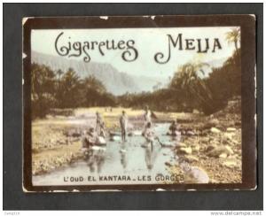 Photo image Cigarettes Melia  -  tirage K  n°9  -  l' Oud El Kantara , les gorges