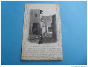 rue village rouge el kantara carte precurseur