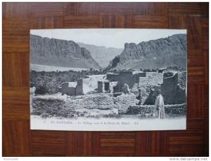 El-Kantara  -  Le village noir et la Porte du désert