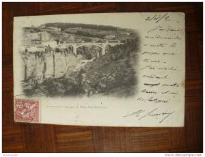 Constantine - Gorges et Pont d´El-Kantara