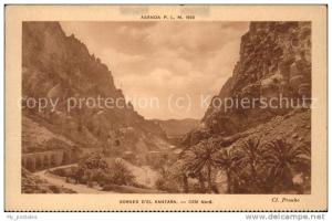 dg21314 El Kantara Les Gorges Cote Nord Schluchten Kat. Algerien
