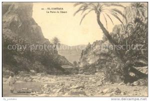 dg21317 El Kantara La Porte du Desert Kat. Algerien
