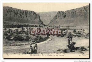 CPA El Kantara Le Krekar Et Les Gorges