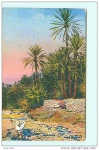 EL KANTARA Dans la rivière