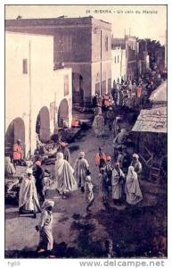 BISKRA _ ALGERIE _ EL- KANTARA _SIDI-OKBA - Un coin du MARCHE  *Animation *