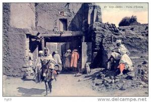 BISKRA _ ALGERIE _ EL- KANTARA _SIDI-OKBA - La Porte d'Entrée de la ville *Très animée *
