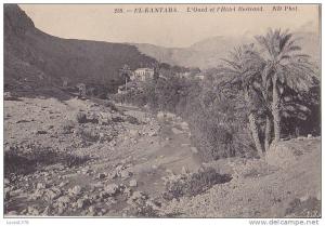 EL KANTARA / L OUED ET L HOTEL BERTRAND
