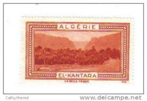 A567 - VIGNETTE IMPRIMERIE VAUGIRARD - LA BELLE FRANCE - EL KANTARA