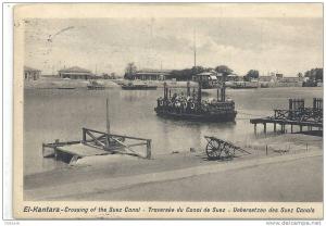 El Kantara -Crossing of the Suez Canal