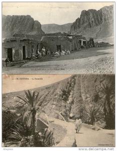 ALGERIE....EL KANTARA..........LOT DE 2 CPA......NON ECRITES.........VOIR DETAIL...........LOT S204