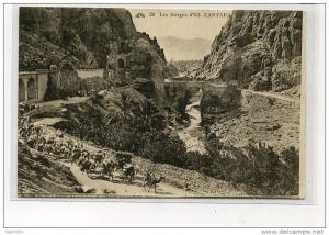 ALGERIE              LES GORGES D'EL KANTARA