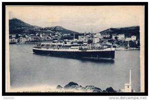 PORT VENDRES - LE PAQUEBOT EL KANTARA - (CPA)