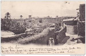 Le village d'El Kantara