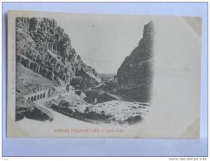 CPA   précurseur Algérie - GORGES D'EL-KANTARA - Côté Nord