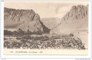 cpa - algerie -- EL  KANTARA -- les  gorges   -