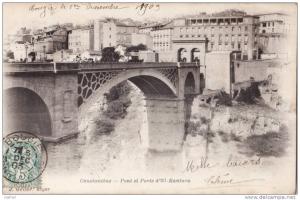 CONSTANTINE.    PONT ET PORTE D'EL KANTARA.