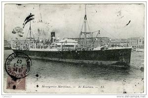 - F10058CPA - PAQUEBOT EL KANTARA - Messageries maritimes - Bon état -