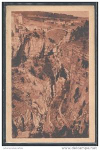 - CPSM ALGERIE - Constantine, Chemin des Touristes et pont d' El Kantara