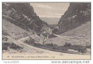 El-Kantara    Les gorges et route de Biskra           scan 3035