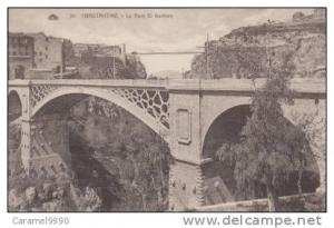 Constantine    Le pont El Kantara         scan 3013