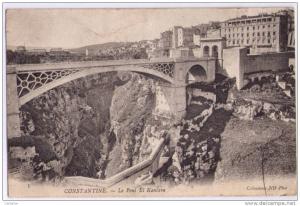 CONSTANTINE Le pont El Kantara