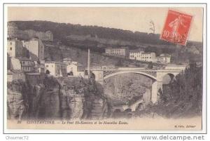 (Algérie) 060, Constantine, Félix 20, Le Pont el Kantara et les Nouvelles Ecoles