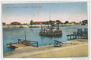 EL KANTARA_Traversée du Canal de Suez (animée )