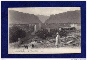 ALGERIE / ALGERIEN   El Kantara  La Village Blanc