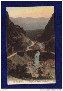 ALGERIE / ALGERIEN   El Kantara   Les Gorges de la Riviere . - Entree
